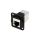 Łącznik FT RJ45 8p8c Kat 5e ekranowane 19x24mm plastik CP30220S