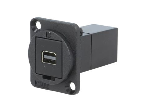 Łącznik Mini DisplayPort gniazdo z obu stron FT 19x24mm CP30202