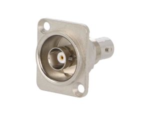 Łącznik BNC gniazdo z obu stron FT ekranowane metal 19x24mm CP30118