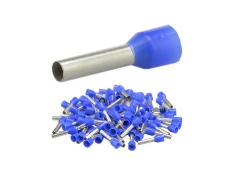 Końcówka tulejkowa izolowana typ HI / TE DIN 16-12 miedziana cynowana galwanicznie Elpromet /100szt/