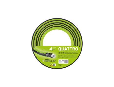 WĄŻ OGRODOWY QUATTRO 3/4 25M