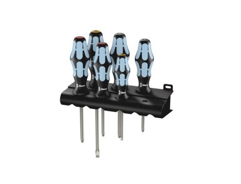 ZESTAW WKRĘTAKÓW ZE STALI NIERDZEWNEJ + WIESZAK, 6CZ