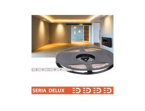 Taśma Delux+ 12V 60led 3000K 1700lm SMD5630 (10) wyc.