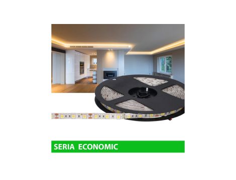 Taśma Economic IP63 12V 60led WW 2800-3200K SMD5050 (5)