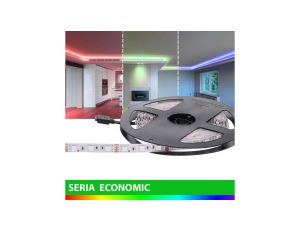 Taśma Economic IP63 12V 60led RGB SMD5050 (5)