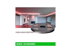 Taśma Economic IP63 12V 120led czerwona SMD2835 (5)