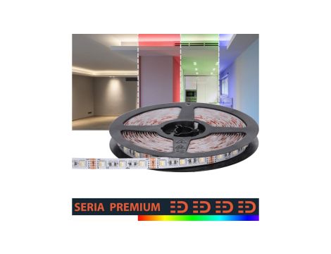 Taśma Premium 12V 60led RGB+NW 4w1 SMD5050 (50) PL3Y wyc