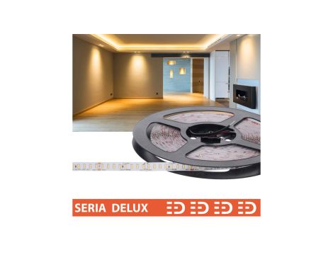 Taśma Delux 24V 160led 3000K 1740lm SMD4014 (10) PL7Y CRI90