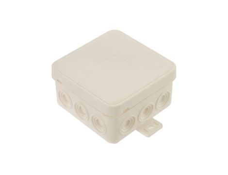 Puszka instalacyjna natynkowa typu KLIK 75x75x41mm hermetyczna IP54 biała ViPlast 71.0070