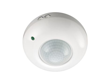 Czujnik ruchu PIR sufitowy natynkowy do LED 360stopni biały 230V