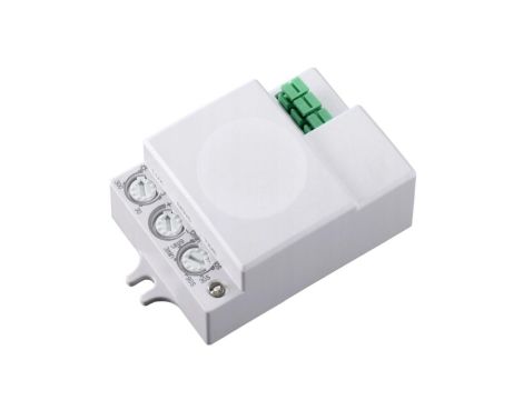 Czujnik ruchu / zmierzchu mikrofalowy sensor do LED HF: 5.8G Hz CW radar IP20 6S-CR6-MF