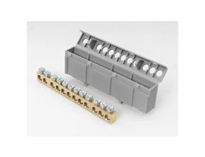 Listwa zaciskowa 12-polowa 1-16mm2 szara LZMI-W12