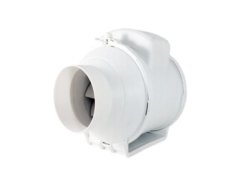 Wentylator przemysłowy kanałowy, łazienkowy fi:125mm 3-biegowy biały aRil airRoxy 01-153