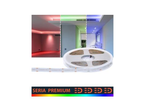 Taśma Premium 24V COB 768led RGB (5)