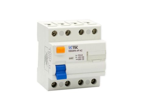 Wyłącznik różnicowoprądowy 4P 25A 30mA typ AC