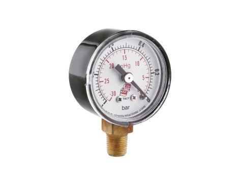 Wakuometr radialny -1/0 bar, G 1/4, 63 mm