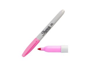 Marker permanentny różowy z końcówką 1,0mm wodoodporny Sharpie Fine
