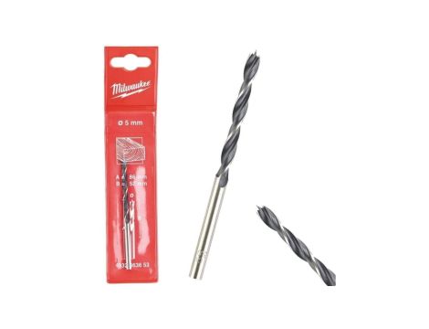 Wiertło do drewna świder 5x52/86mm MILWAUKEE