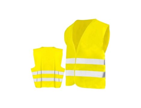 Kamizelka robocza ostrzegawcza odblaskowa żółta rozmiar L NEO 81-735-L