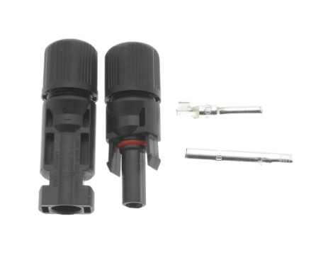 Złącze fotowoltaiczne na przewód MC4 męskie żeńskie 4mm2 IP67 1000V DC