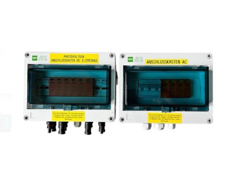 Set DC+AC Skrzynka PV przyłączeniowa 2-stringowa DC2S3P+AC3P4P