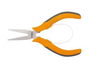 Szczypce prec. płaskie ząbkowane 130mm NEO /6