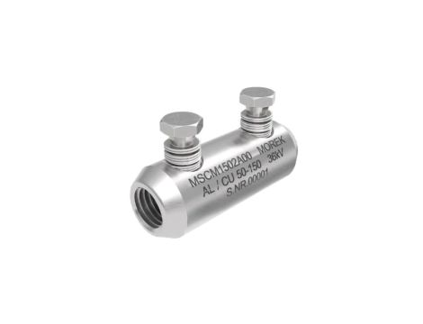 Złączka śrubowa MSCM150 Al/Cu 50-150mm 36kV 2xśruba aluminiowa zrywalna MSCM1502A00