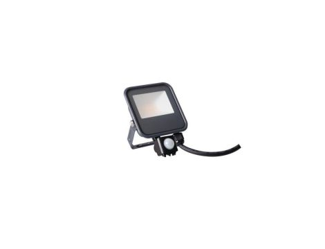 Kanlux naświetlacz IQ-LED FL-10W-NW-SE neutralna biała, 4000K, 1200lm, IP44, z czujnikiem ruchu PIR