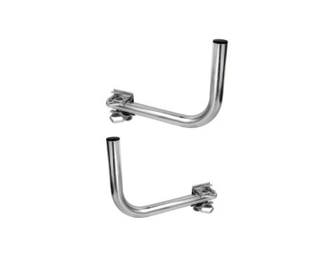 Uchwyt antenowy balkonowy boczny z cybantami 60 cm