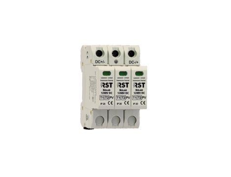 Ogranicznik przepięć T1+T2 DC, RST Solar PV T1+T2 G 1200V DC 641 502