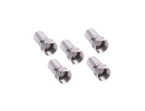 Wtyk sat F 6,8mm+ uszczelka opakowanie - 5 szt. Vayox