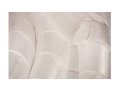 Wężyk ochronny spiralny WSN 15 naturalny E01WS-01010100600 /10m/