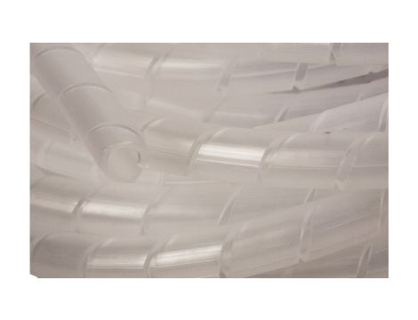 Wężyk ochronny spiralny WSN 8 naturalny E01WS-01010100300 /10m/