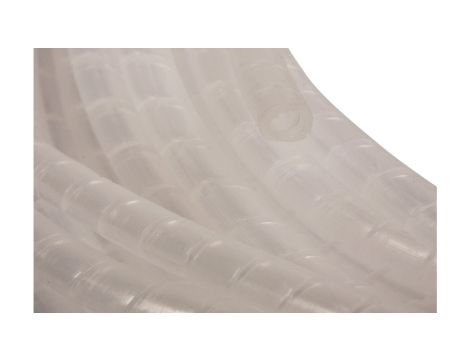 Wężyk ochronny spiralny WSN 6 transparentny E01WS-01010100250 /10m/