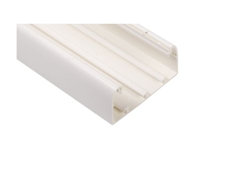 Kanał kablowy DLP 50x105 /bez pokrywy/ biały 010422 /2m/