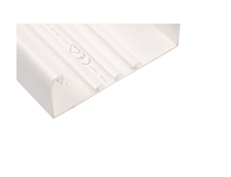 Kanał kablowy DLP 50x150 /bez pokrywy/ biały 010432 /2m/