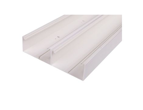 Kanał instalacyjny bez pokrywy KIO 190x50mm zatrzaskowy biały 330240 /2m/