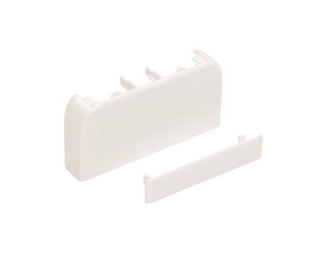 Końcówka kanału DLP 105x50 biała 010702