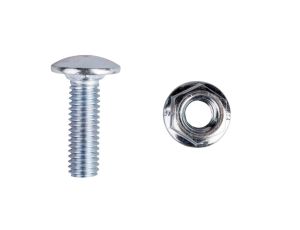 Śruba z łbem grzybkowym + nakrętka kołnierzowa ząbkowana SGK M6x20 903100 /100szt,/