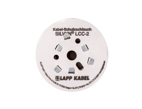 Wąż osłonowy stalowy 6,8/10 SILVYN LCC-2/10 czarny 61804702 /30m/