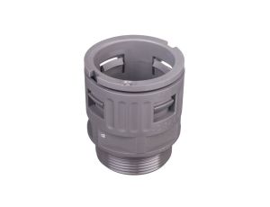 Dławnica do węża osłonowego PG29 IP68 SILVYN KLICK-GP 29 szara 61800910