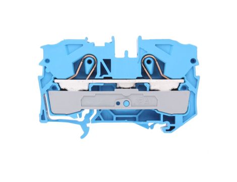 Złączka szynowa 2-przewodowa 10mm2 niebieska 2010-1204 TOPJOBS