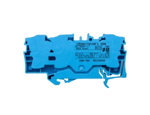 Złączka szynowa 3-przewodowa 6mm2 niebieska 2006-1304 TOPJOBS