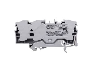 Złączka szynowa 3-przewodowa 6mm2 szara 2006-1301 TOPJOBS