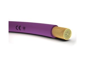 Przewód instalacyjny H05V-K (LgY) 0,75 fioletowy /100m/