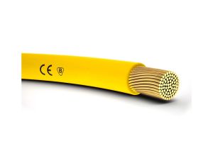 Przewód instalacyjny H05V-K (LgY) 0,75 żółty /100m/