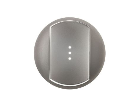 CELIANE Klawisz pojedynczy do łącznika tytanIP44 z podświetleniem 068303