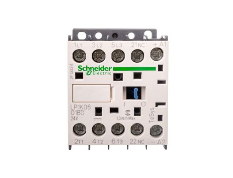 Stycznik mocy 6A 3P 24V DC 0Z 1R LP1K0601BD