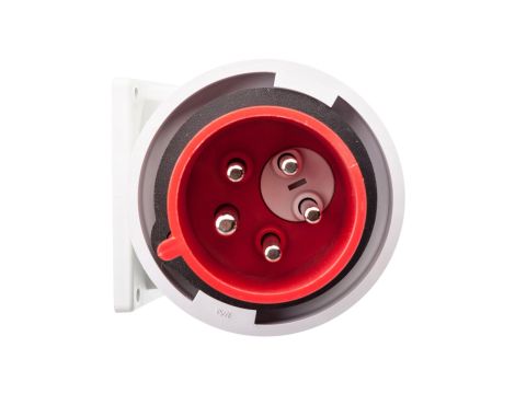 Wtyczka tablicowa (zwrotnica faz) 32A 5P 400V czerwona IP67 TWIST 778252-6