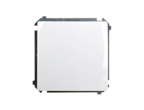 Simon Basic Przycisk pojedynczy zwierny, szybkozłącza, biały IP20 BMP1.01/11